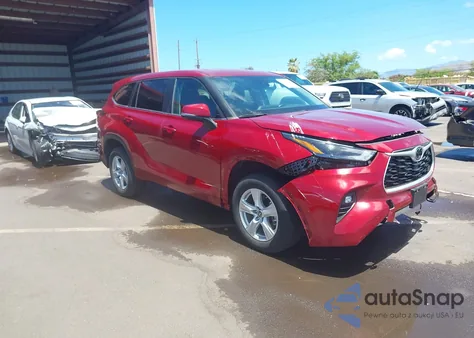 2023 Toyota Highlander Le from USA, damaged, VIN 5TDKDRAHXPS509316